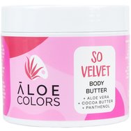 Aloe+ Colors So Velvet Body Butter 200ml - Хидратиращо, подхранващо масло за тяло с аромат на пудра Aloe+ Colors So Velvet Body Butter 200ml - Хидратиращо, подхранващо масло за тяло с аромат на пудра