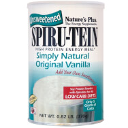 Natures Plus Spiru-tein Vanilla Shake Соева диетична добавка с аромат на ванилия 370gr