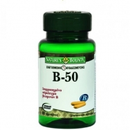 Nature's Bounty Vit. B-50 Complex Във форма, която постепенно се предо 60 tabs Nature's Bounty Vit. B-50 Complex Във форма, която постепенно се предо 60 tabs