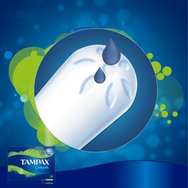 Tampax Compak Super Тампон с висока абсорбция със среден до висок поток 16 бр