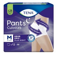 Tena Pants Plus Night Unisex 12 бр - Medium 80-110cm