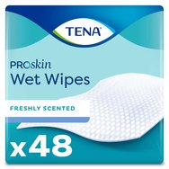 Tena Proskin Wet Wipes Freshly Scented 3in1, 48 бр