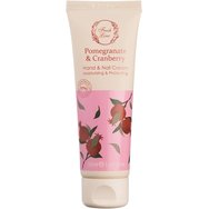 Fresh Line Pomegranate & Cranberry Moisturizing & Protecting Hand & Nail Cream Хидратиращ, защитен крем за ръце & нокти с лека текстура, натурална формула с нар & червена боровинка 50ml