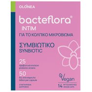 Olonea Bacteflora Intim Synbiotic 14veg.caps - Хранителна добавка с пробиотици и пребиотици за вагиналния микробиом Olonea Bacteflora Intim Synbiotic 14veg.caps - Хранителна добавка с пробиотици и пребиотици за вагиналния микробиом