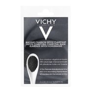 Vichy Christmas Glow Purete Thermal Face Masks Detox Clarifying Charcoal, Peel Double Eclat, Mineral Desalterant 3x2x6ml