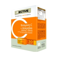 Fective Vitamin C+Acerola Витамин С и ацерола за повишаване на имунитета 300mg+25mg 30tabs