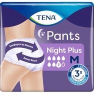 Tena Pants Plus Night Unisex 12 бр - Medium 80-110cm - Абсорбиращо бельо при тежка инконтиненция Tena Pants Plus Night Unisex 12 бр - Medium 80-110cm - Абсорбиращо бельо при тежка инконтиненция