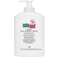Sebamed Liquid Face & Body Wash - 300ml - Нежен почистващ препарат за лице и тяло за чувствителна и проблемна кожа с помпа Sebamed Liquid Face & Body Wash - 300ml - Нежен почистващ препарат за лице и тяло за чувствителна и проблемна кожа с помпа