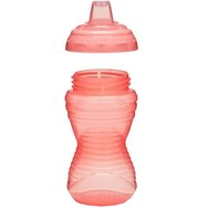 Munchkin Mighty Grip Trainer Cup 9m+, 296ml - Розово Munchkin Mighty Grip Trainer Cup 9m+, 296ml - Розово