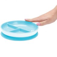 Munchkin Stay Put Suction Plate 6m+, 1 бр - светло синя Munchkin Stay Put Suction Plate 6m+, 1 бр - светло синя