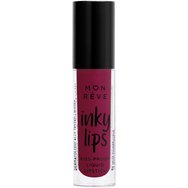 Mon Reve Inky Lips Kiss - ProofLiquid Matte Lipstick 4ml - 22 - Ултра дълготрайно течно матово червило Mon Reve Inky Lips Kiss - ProofLiquid Matte Lipstick 4ml - 22 - Ултра дълготрайно течно матово червило