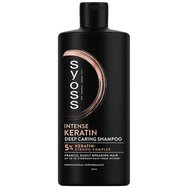 Syoss Intense Keratin 5% Strong & Complex Deep Caring Shampoo Hair 440ml - Шампоан с кератин за възстановяване на косъма при слаба и чуплива коса