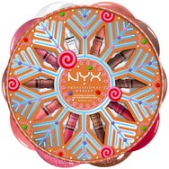 Nyx Professional Makeup Promo Holiday Butter Gloss Vault Lip Gloss Kit 10 бр Nyx Professional Makeup Promo Holiday Butter Gloss Vault Lip Gloss Kit 10 бр