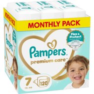 Pampers Premium Care Monthly Pack Νο7 (15+kg) 120 Бр. - 