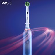Oral-B Pro 3 3000 Cross Action Electric Toothbrush Син 1 бр
