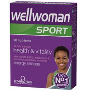 Vitabiotics Wellwoman Sport & Fitness 30tabs - Хранителна добавка, специално създадена за жени, които спортуват Vitabiotics Wellwoman Sport & Fitness 30tabs - Хранителна добавка, специално създадена за жени, които спортуват