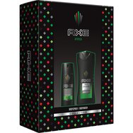 Axe Промо комплект Africa Spray Дезодорант с ориенталски, мъжествен аромат 150ml & Africa Bodywash 250ml Axe Промо комплект Africa Spray Дезодорант с ориенталски, мъжествен аромат 150ml & Africa Bodywash 250ml