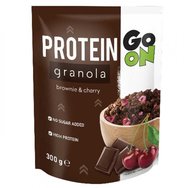 Go On Protein Granola Brownie & Cherry 300g - Високо протеинови зърнени люспи и сушени плодове Go On Protein Granola Brownie & Cherry 300g - Високо протеинови зърнени люспи и сушени плодове