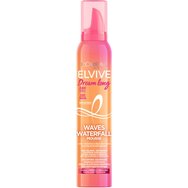 L'Oreal Paris Elvive Dream Long Waves Waterfall Mousse 200ml - L'Oreal Paris Elvive Dream Long Waves Waterfall Mousse 200ml -