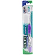 Gum Technique+ Compact Medium Toothbrush 1 Брой, Код 493 - Лилаво - Средна ръчна четка за зъби със защитен калъф Gum Technique+ Compact Medium Toothbrush 1 Брой, Код 493 - Лилаво - Средна ръчна четка за зъби със защитен калъф