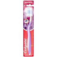 Colgate ZigZag Medium Умерена четка за зъби, която помага за почистване на недостъпни петна 1 брой - Лилаво Colgate ZigZag Medium Умерена четка за зъби, която помага за почистване на недостъпни петна 1 брой - Лилаво