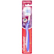 Colgate ZigZag Medium Умерена четка за зъби, която помага за почистване на недостъпни петна 1 брой - Синьо Colgate ZigZag Medium Умерена четка за зъби, която помага за почистване на недостъпни петна 1 брой - Синьо