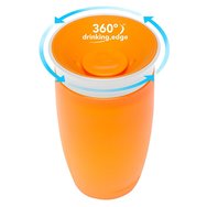 Munchkin Sippy Cup Miracle 360° 12m+, 296ml - портокал