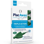 Plac Away Triple Action Iterdental Brushes Extra Soft 6 бр - ISO 5 / 0.8mm