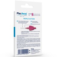 Plac Away Triple Action Iterdental Brushes Extra Soft 6 бр - ISO 0 / 0.4mm