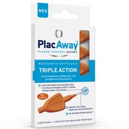 Plac Away Triple Action Iterdental Brushes Extra Soft 6 бр - ISO 1 / 0.45mm