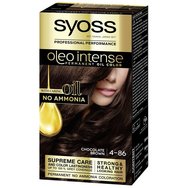 Syoss Oleo Intense Permanent Oil Hair Color Kit 1 бр - 4-86 Кафяв шоколад