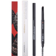 Korres Minerals Precision EyeBrow Pencil 0.2gr - 01 Dark Shade - Двустранен молив за вежди за естествен или интензивен ефект Korres Minerals Precision EyeBrow Pencil 0.2gr - 01 Dark Shade - Двустранен молив за вежди за естествен или интензивен ефект