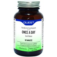 Quest Once A Day Quick Release 30tabs - Мултивитаминна хранителна добавка за енергия и стимулация Quest Once A Day Quick Release 30tabs - Мултивитаминна хранителна добавка за енергия и стимулация