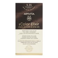 Apivita My Color Elixir Permanent Hair Color 1 Брой - 5.35 Светлокафяв меден махагон