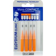 Elgydium Clinic Mono Compact Interdental Brushes 0.6mm 4 бр