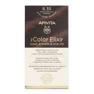 Apivita My Color Elixir Permanent Hair Color 1 Парче - 6,35 Русо Тъмен Мед Махагон
