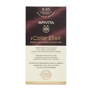 Apivita My Color Elixir Permanent Hair Color 1 Брой - 6.65 Наситено червено