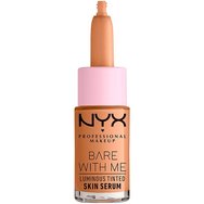 NYX Professional Makeup Bare With Me Luminous Skin Оцветяващ серум за блестяща кожа, който издържа цял ден 12,6ml - Light