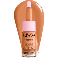 NYX Professional Makeup Bare With Me Luminous Skin Оцветяващ серум за блестяща кожа, който издържа цял ден 12,6ml - Light