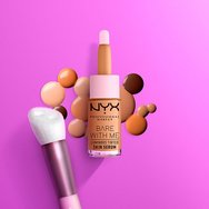 NYX Professional Makeup Bare With Me Luminous Skin Оцветяващ серум за блестяща кожа, който издържа цял ден 12,6ml - Light