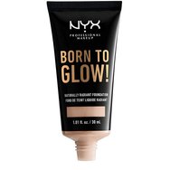 NYX Professional Makeup Born To Glow Naturally Radiant Foundation 30ml - 3 Porcelain NYX Professional Makeup Born To Glow Naturally Radiant Foundation 30ml - 3 Porcelain