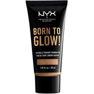 NYX Professional Makeup Born To Glow Naturally Radiant Foundation 30ml - 15 Caramel NYX Professional Makeup Born To Glow Naturally Radiant Foundation 30ml - 15 Caramel