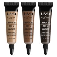 NYX Professional Makeup Eyebrow Gel 10ml - Black NYX Professional Makeup Eyebrow Gel 10ml - Black