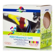 Master Aid Sport Performance Kinesio Adhesive Elastic Tape Бежов 5mx5cm 1 бр - Залепваща еластична лента за превръзки Master Aid Sport Performance Kinesio Adhesive Elastic Tape Бежов 5mx5cm 1 бр - Залепваща еластична лента за превръзки