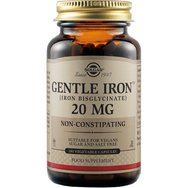 Solgar Gentle Iron 20mg, 180veg.caps - Хранителна добавка с желязо, лесно усвоима и лека за стомаха за лечение на анемия Solgar Gentle Iron 20mg, 180veg.caps - Хранителна добавка с желязо, лесно усвоима и лека за стомаха за лечение на анемия