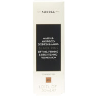 Korres Black Pine Lifting, Firming & Brightening Foundation Make-up 30ml - Bpf4 Korres Black Pine Lifting, Firming & Brightening Foundation Make-up 30ml - Bpf4