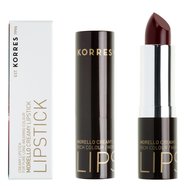 Korres Morello Creamy Lipstick 3,5gr - 59Червено -бургунско - Червило за стабилен и блестящ резултат Korres Morello Creamy Lipstick 3,5gr - 59Червено -бургунско - Червило за стабилен и блестящ резултат