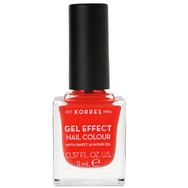 Korres Gel Effect Nail Colour 11ml - Coral 45