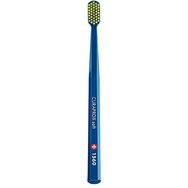 Curaprox CS 1560 Soft Toothbrush 1 Брой - Тъмно синьо/жълто - Ръчна четка за зъби с меки влакна за дълбоко почистване