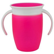 Munchkin Miracle 360 Trainer Cup 6m+, 207ml - Розово Munchkin Miracle 360 Trainer Cup 6m+, 207ml - Розово